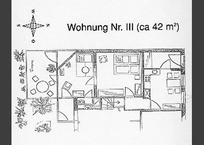 Апартаменты Friesenhaus, App. 3